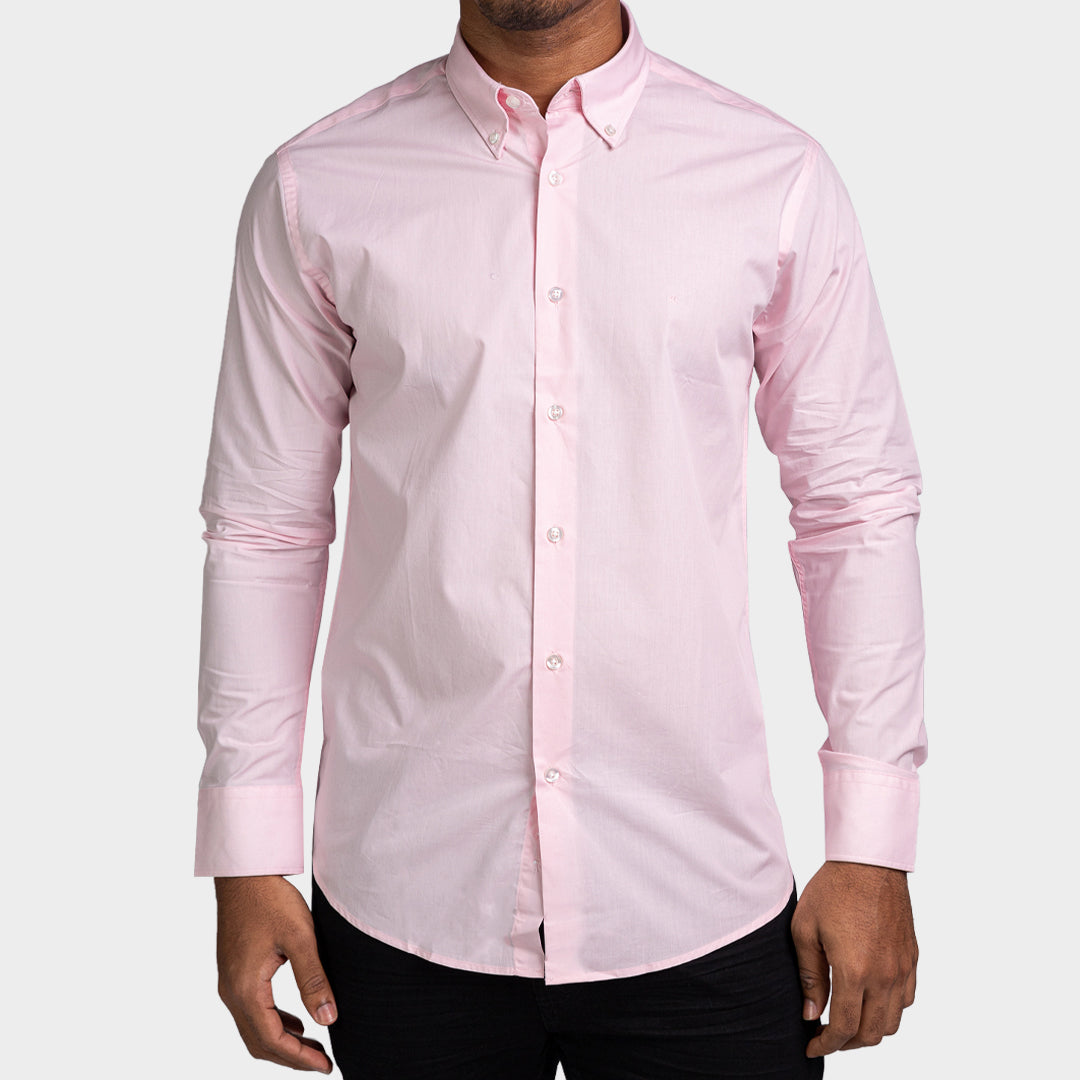 The Essential Long Sleeve Camisa Manga Larga para Hombre