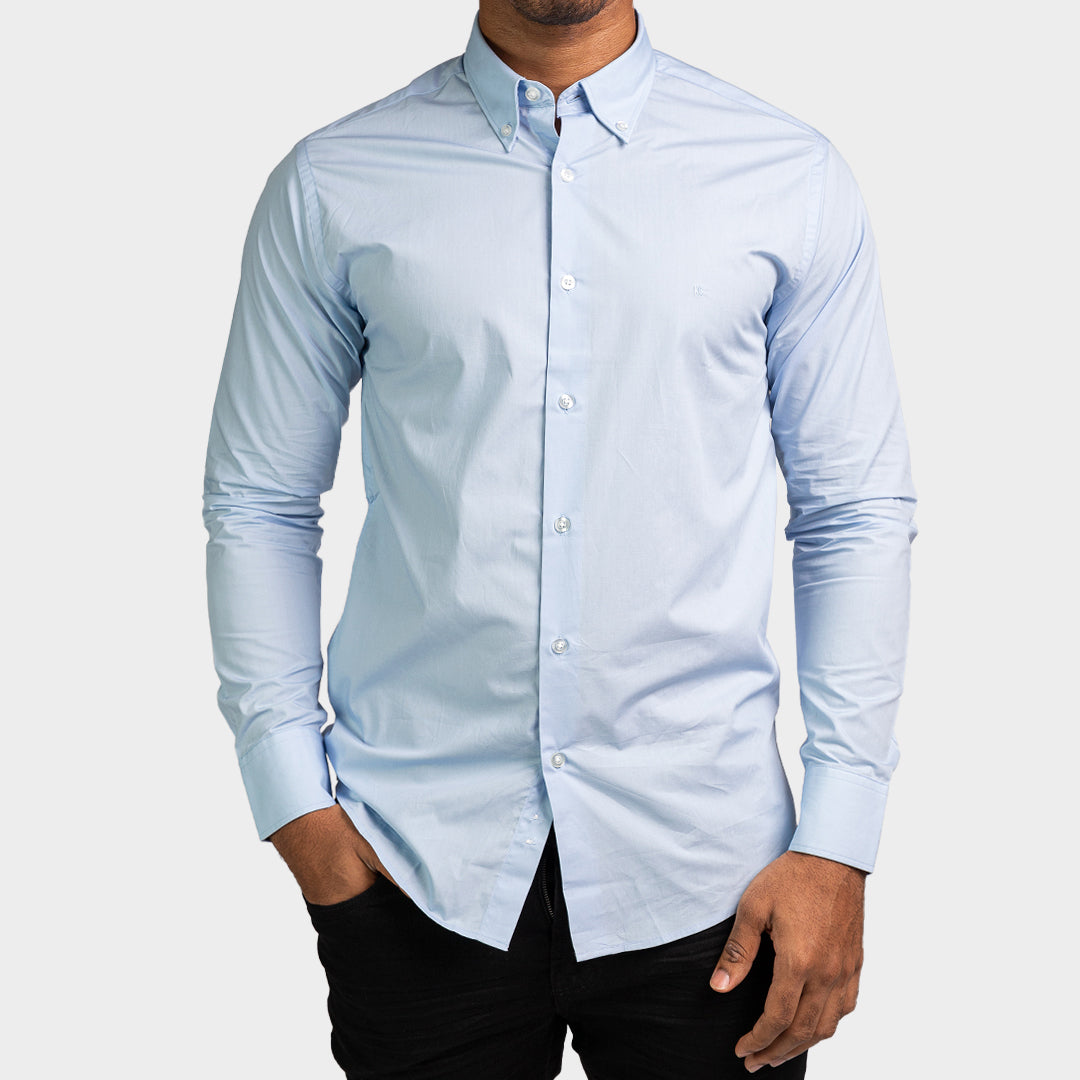 The Essential Long Sleeve Camisa Manga Larga para Hombre