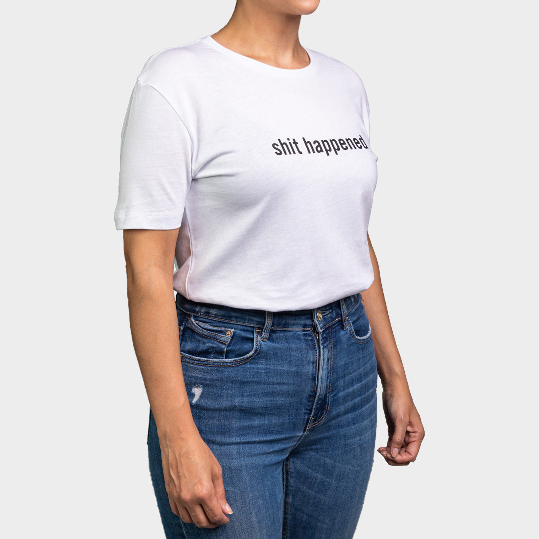 Genderless Voicewear T-Shirt - Sh*T Happened