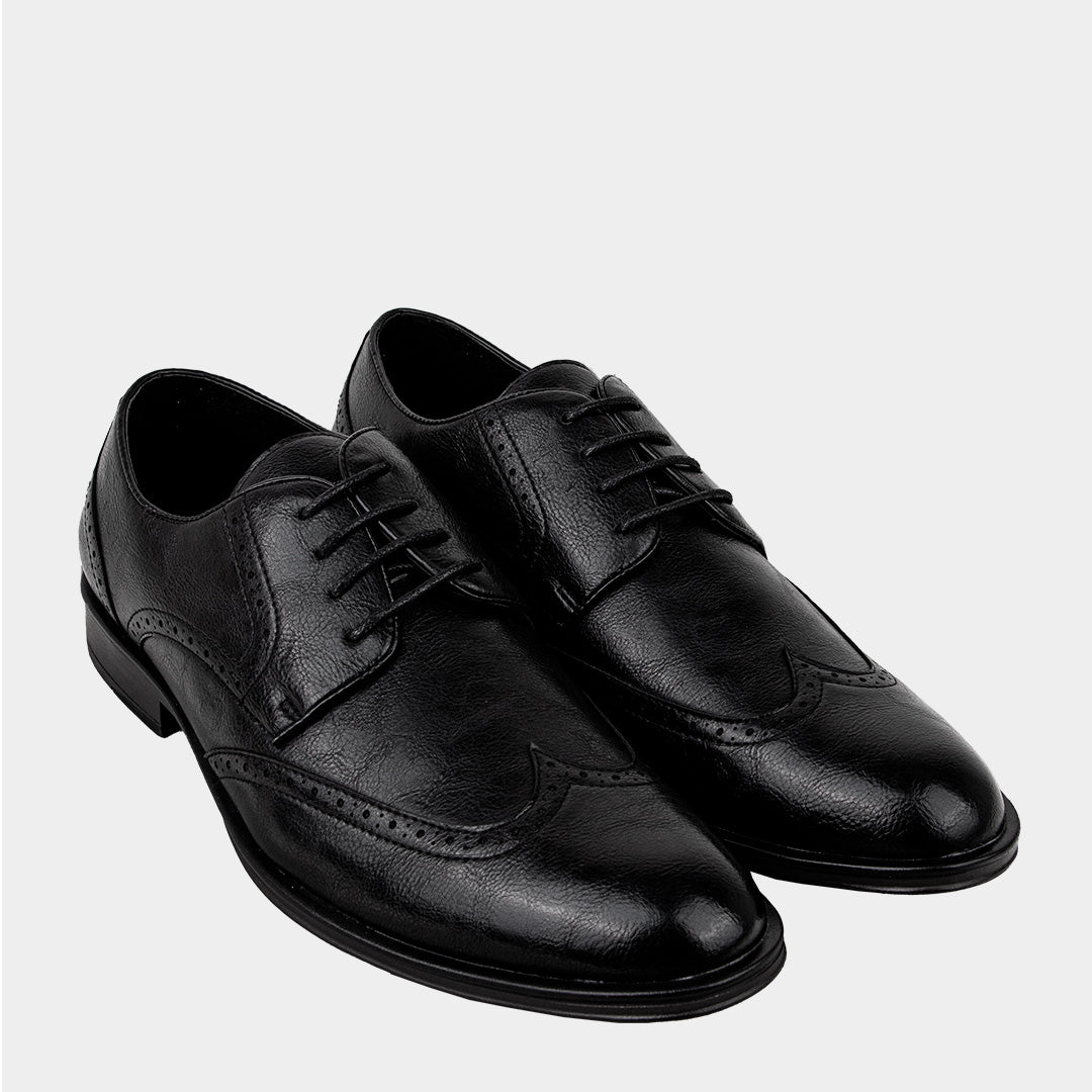 Global Wingtip Lace Up Calzado Para Hombre