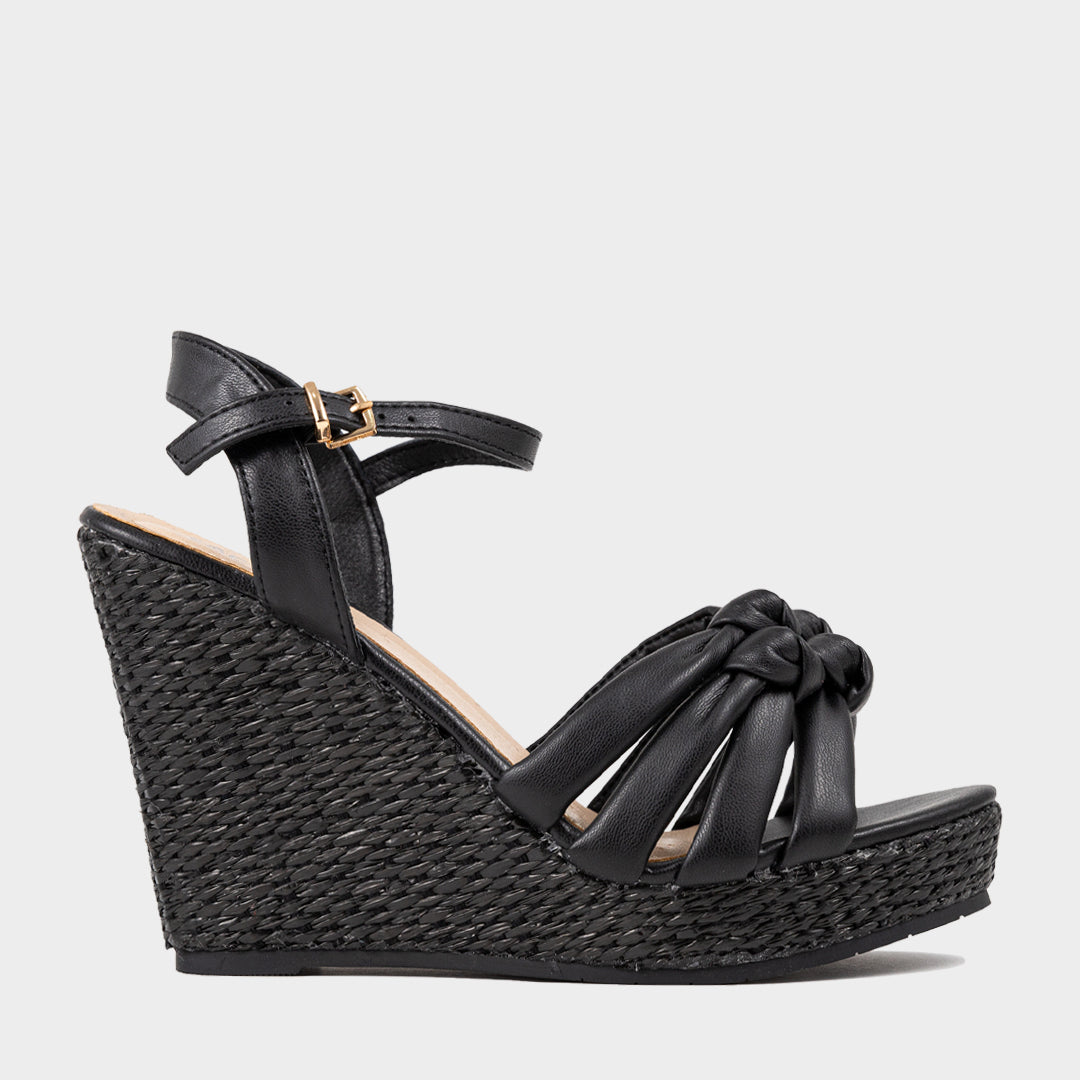 Helena Knot Wedge Plataforma Para Mujer