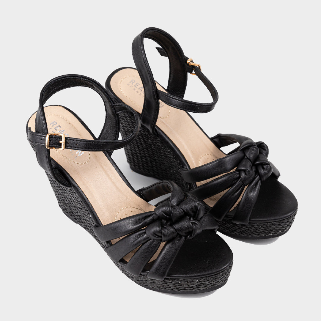 Helena Knot Wedge Plataforma Para Mujer