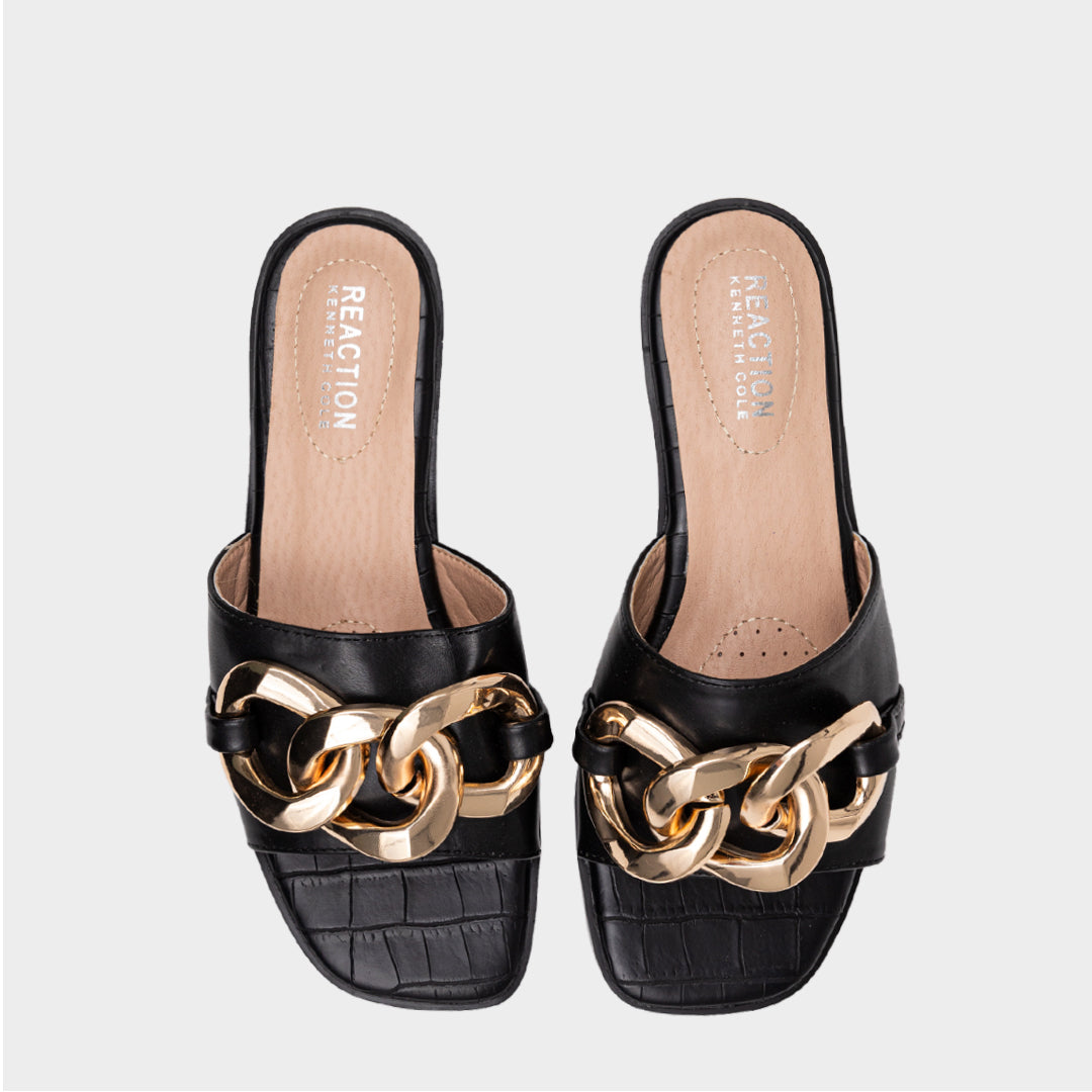 DAPHNE CHAIN SLIDE Sandalia Flat para Mujer