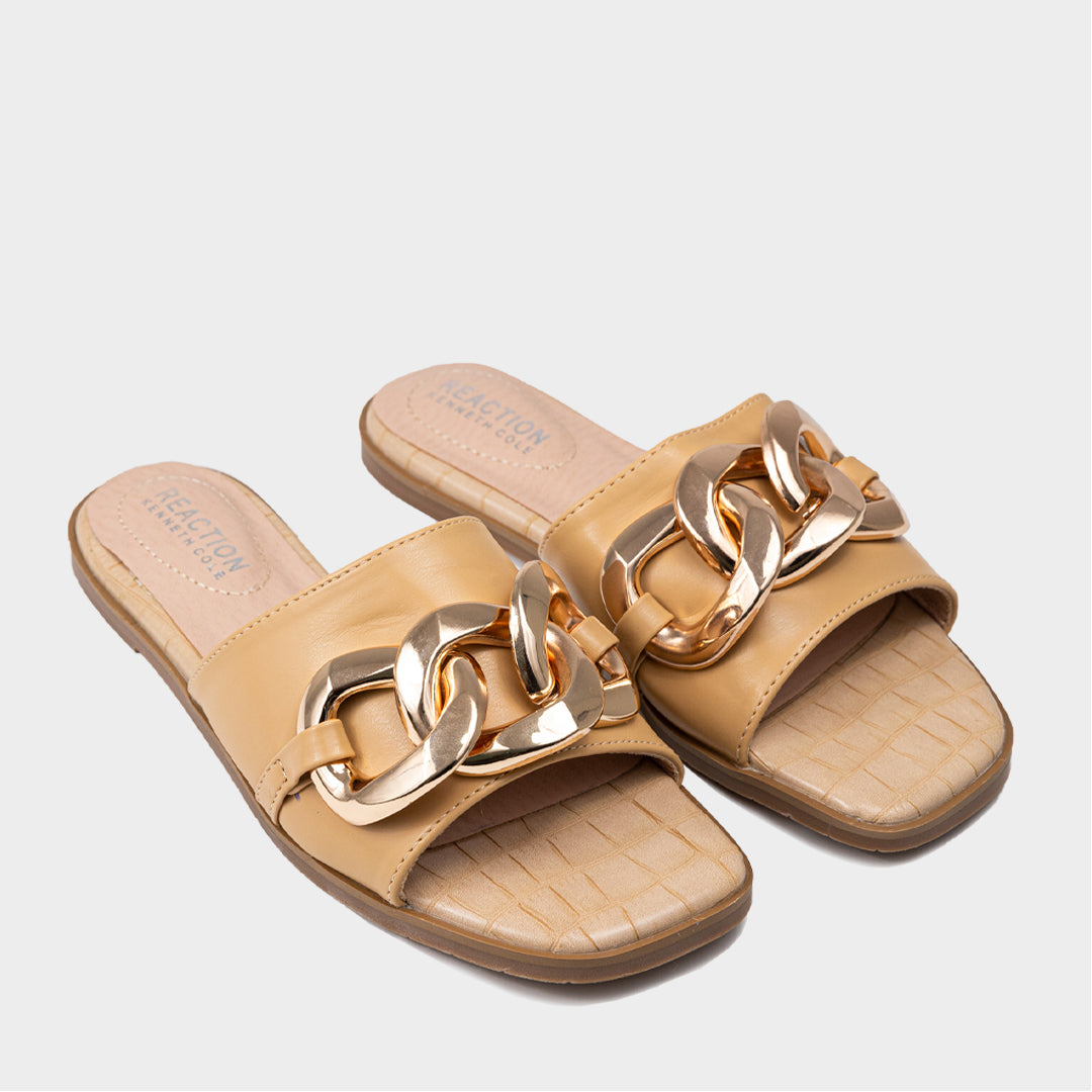 DAPHNE CHAIN SLIDE Sandalia Flat para Mujer