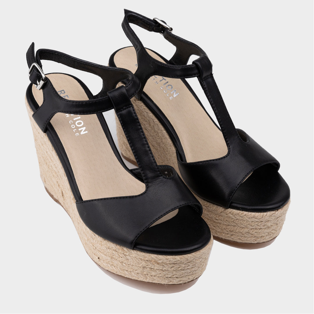 Noelle T Strap Wedge Plataforma para Mujer