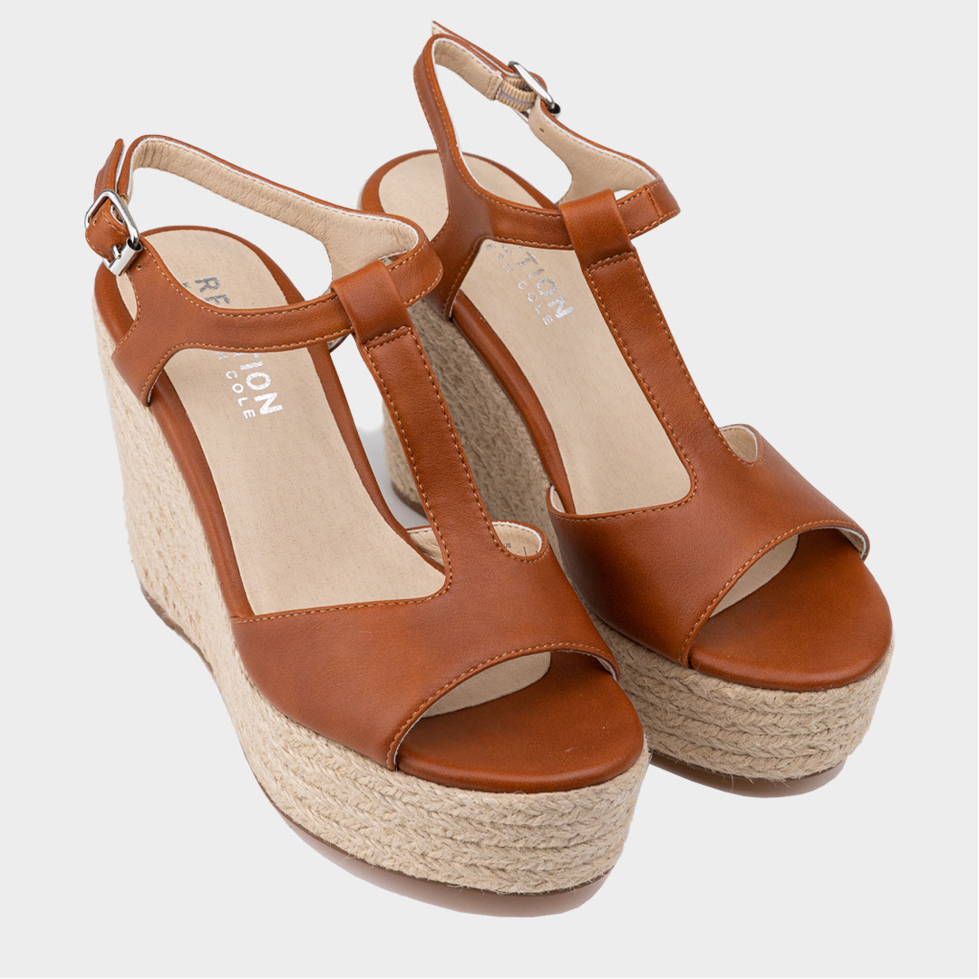 Noelle T Strap Wedge Plataforma para Mujer