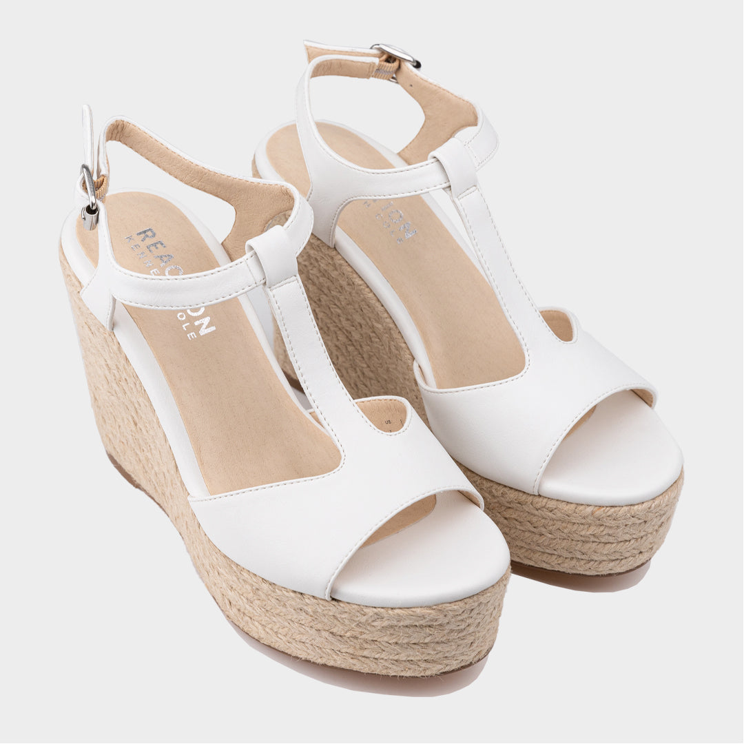 Noelle T Strap Wedge Plataforma para Mujer