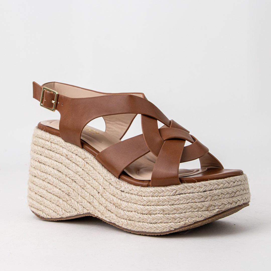 Elonor Strappy Wedge Plataforma para Mujer