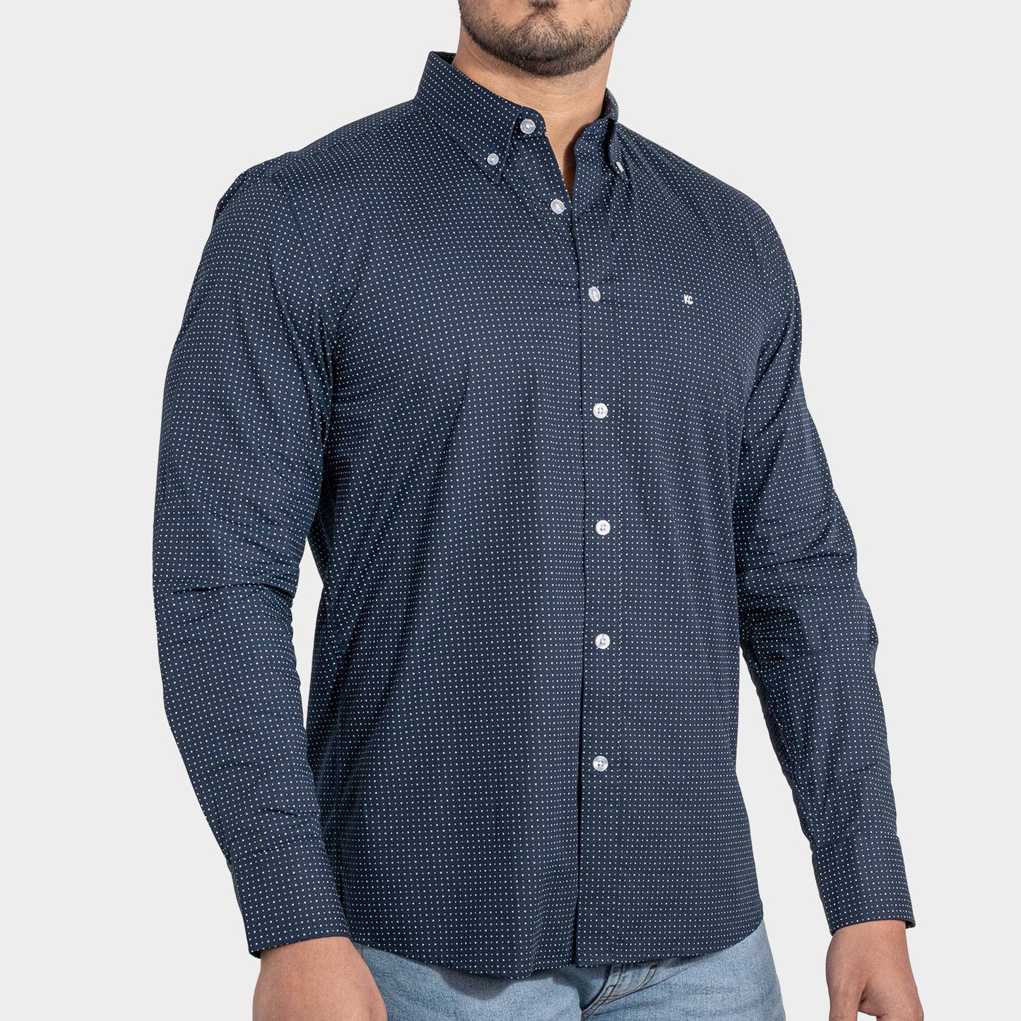 Camisa Casual Manga Larga para Hombre