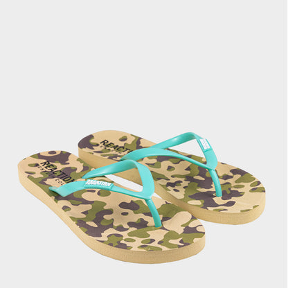 Camo Flip Flop Para Mujer